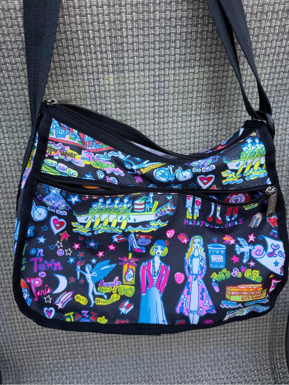 Vintage “Travel Girls “ collectors LeSportsac